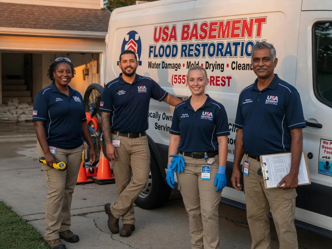 Basement Flood Cleanup company in Fenwick, WV